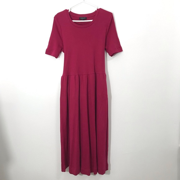 Selected Femme pink cotton dress - Picture 1 of 15